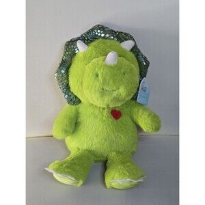 NWT Walgreens Hug Me Dino Green Stuffed Animal Dinosaur Green Valentine Plush